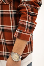 PLAID FLANNEL OVERSHIRT - [ 1 ] COLLECTION